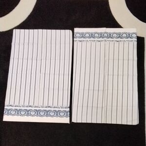 Ralph Lauren Navy and White Fabric